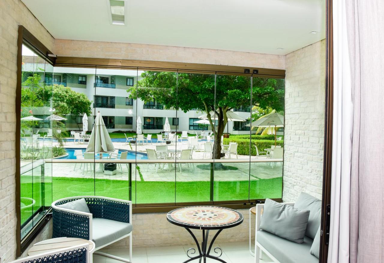 Luxo A Beira-Mar - Flats No Carneiros Beach Resort 프라이아 두스 카르네이로스 외부 사진